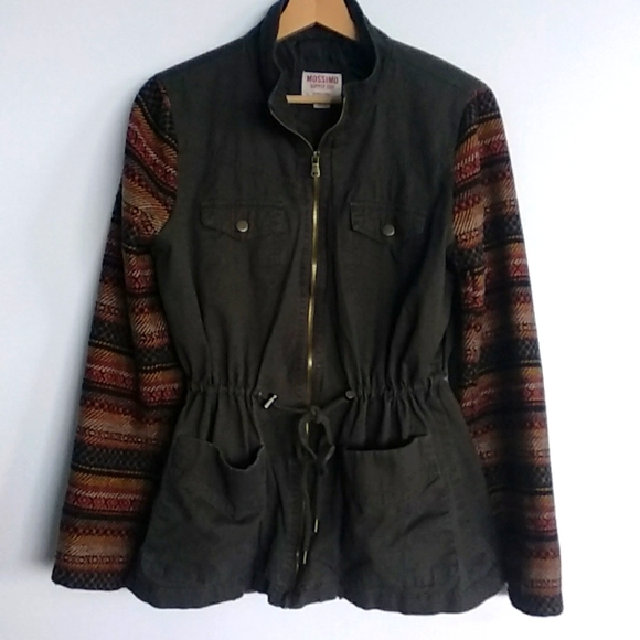 Mossimo Supply Co. Jackets & Blazers - Mossimo Cargo Jacket L